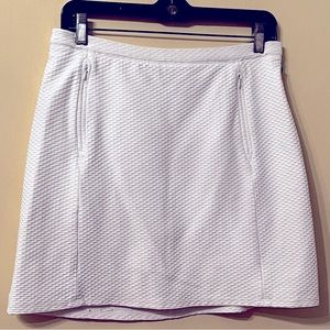 Tail Tech Vanilla White Golf Skort